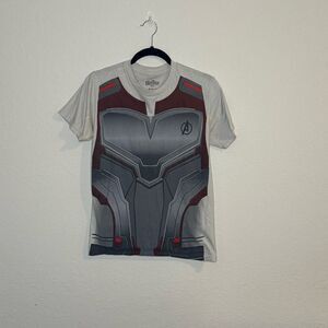 Marvel Avengers Endgame Quantum Suit Tee Shirt Top Size XS